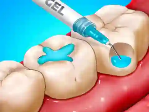 Leikur Incredible Kids Dentist á netinu