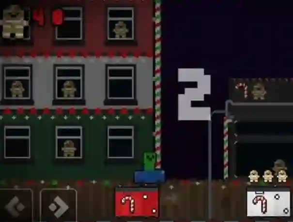 Leikur Santa Car Cookie á netinu