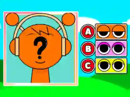 Leikur Kids Quiz: Sprunki Fandom Quiz á netinu