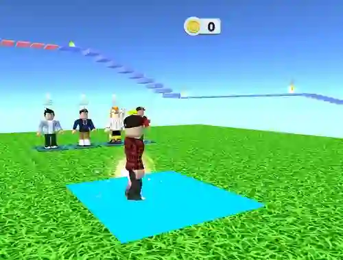 Leikur Easy Obby Jump and Run Challenge Online á netinu