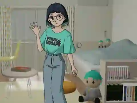 Leikur Escape from Oshikatsu Onna's Room á netinu