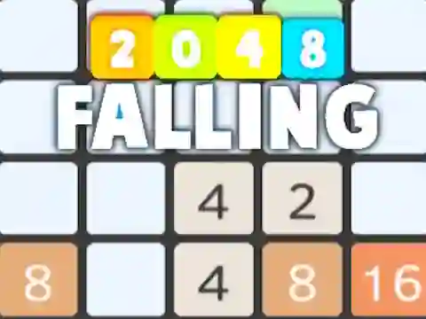 Leikur 2048 Falling á netinu