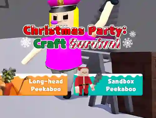 Leikur Christmas Party: Craft Survival á netinu