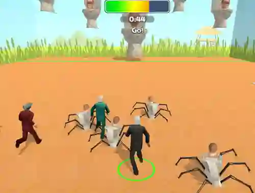 Leikur Cameraman Vs Skibidi Survival á netinu