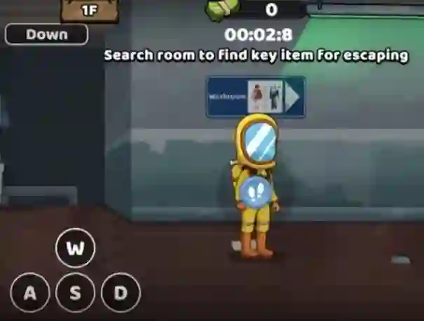 Leikur Escape Room Mystery Key 2 á netinu
