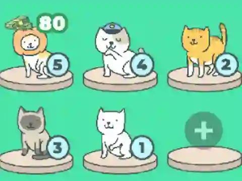 Leikur Meow Merge á netinu