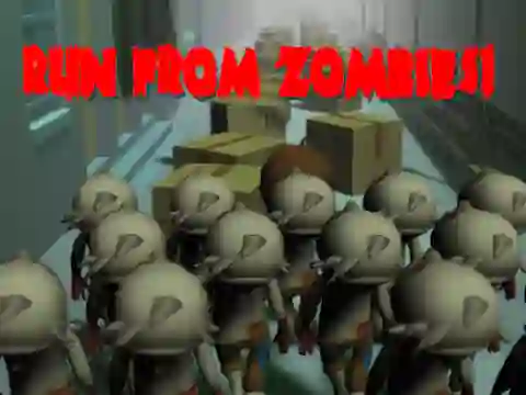 Leikur Run from Zombies! á netinu