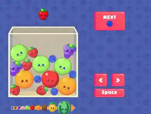 Leikur Fruit Merge á netinu