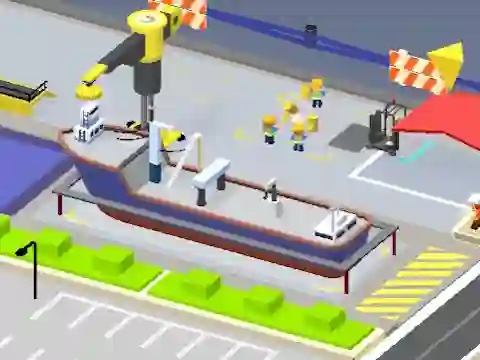 Leikur Shipbuilding tycoon á netinu