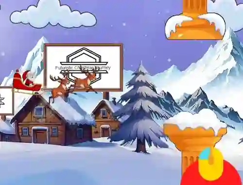 Leikur Futuristic Christmas Journey á netinu