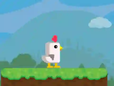 Leikur Chicken Scream Race á netinu