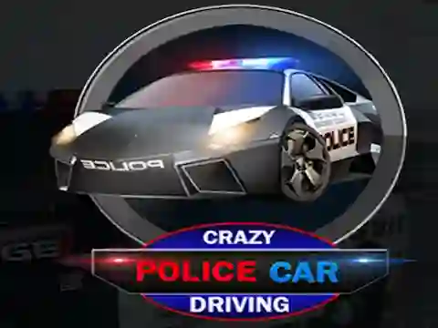 Leikur Crazy Police Car Driving á netinu