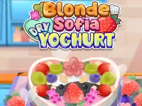 Leikur Blonde Sofia: Dry Yoghurt á netinu