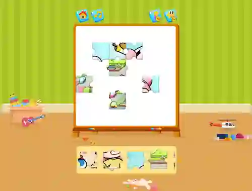 Leikur Avatar World Jigsaw á netinu