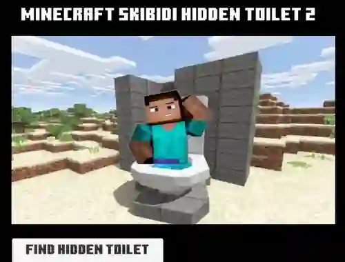 Leikur Minicraft Skibidi Hidden Toilet 2 á netinu