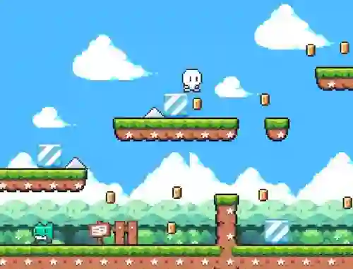 Leikur Snowman Adventure á netinu