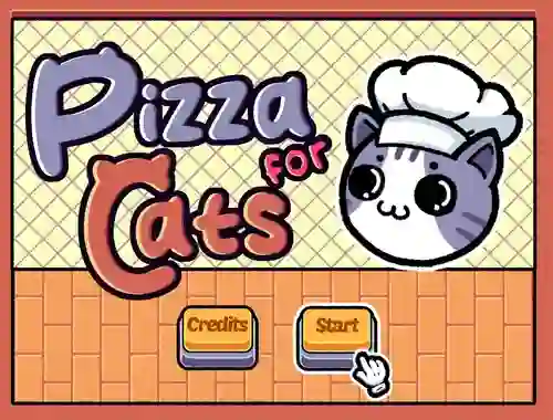 Leikur Pizza for cats á netinu