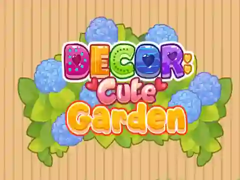 Leikur Decor: Cute Garden á netinu
