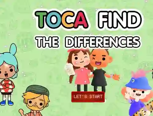 Leikur Toca Find The Differences á netinu