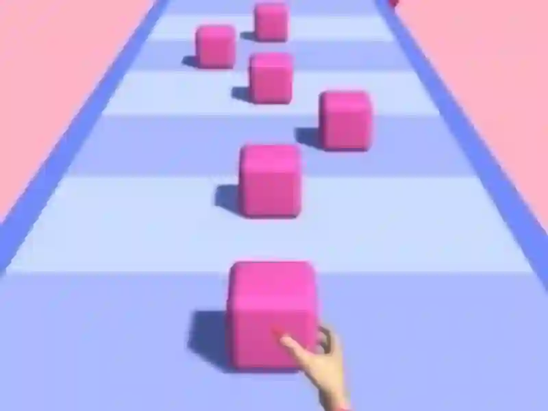 Leikur Lollipop Stack Run á netinu