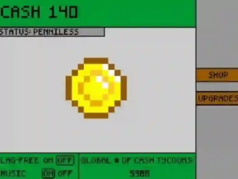 Leikur Cash Tycoon á netinu