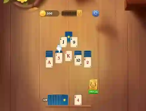 Leikur Solitaire Holiday á netinu