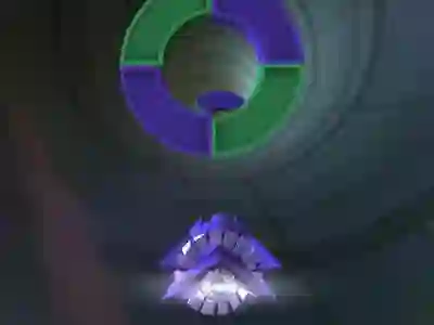 Leikur Tunnel Rush 2: Color Smash á netinu