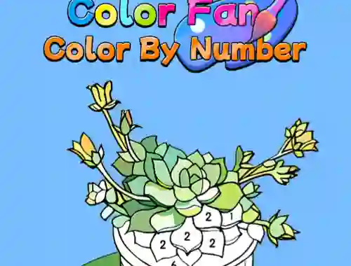 Leikur Color Fan Color By Number á netinu