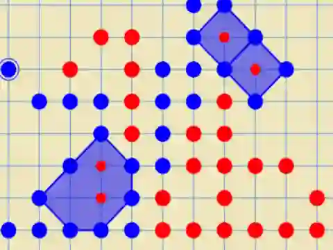 Leikur Dots - duel á netinu