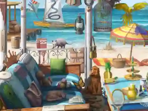 Leikur Hidden Object á netinu