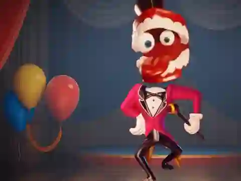 Leikur Five Nights in the Digital Circus á netinu
