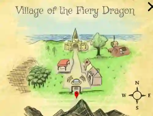 Leikur Tale of the Fiery Dragon á netinu