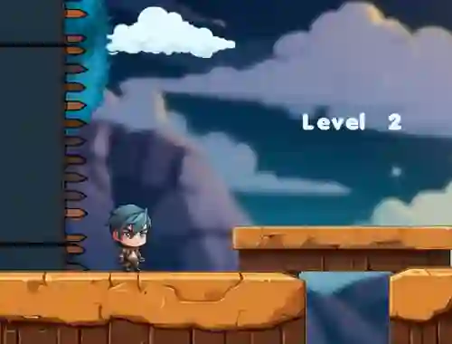 Leikur Dangerous Wall Escape á netinu