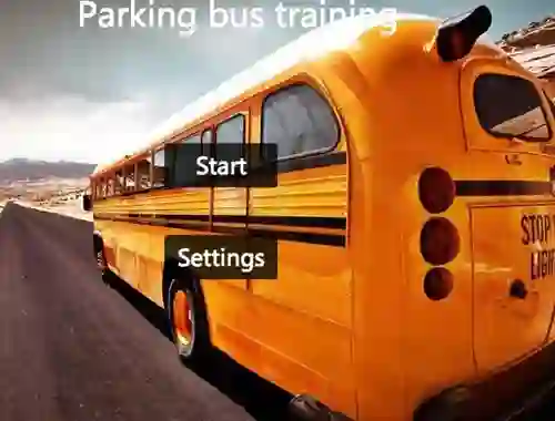 Leikur Parking Bus Training á netinu