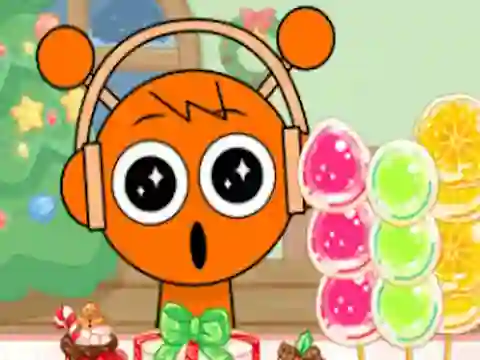 Leikur Sprunki Mukbang Candy Fruit á netinu