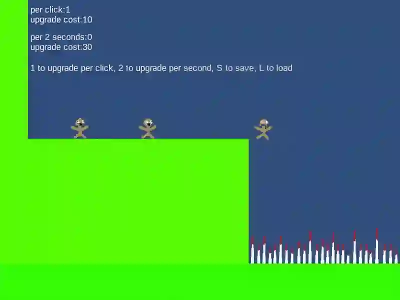 Leikur Push People Off a Cliff Clicker á netinu