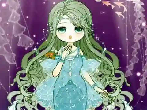Leikur Candy Doll Dress Up á netinu