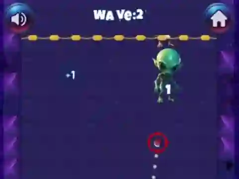 Leikur Target Crazy Alien á netinu
