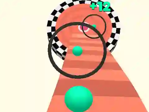 Leikur Bounce Paint Ball á netinu