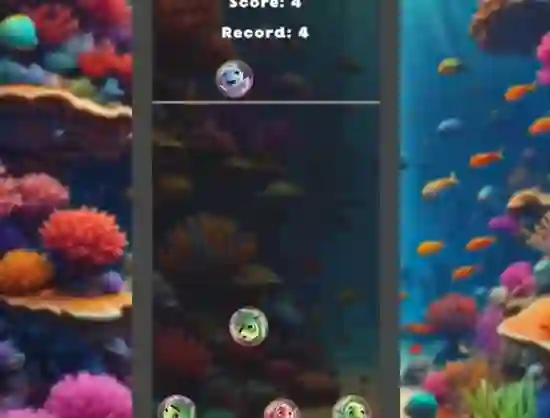 Leikur Merge Fish In 2048! á netinu