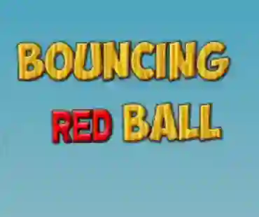 Leikur Bouncing Red Ball á netinu