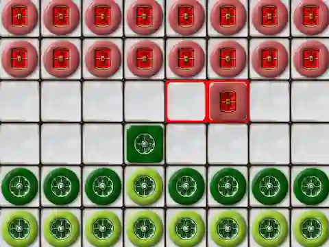 Leikur Ludus: Roman checkers á netinu