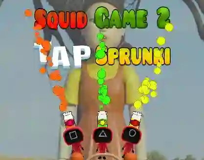 Leikur Squid Game 2 Tap Sprunki á netinu