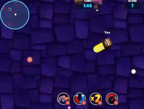 Leikur Minecraft Squid Game Worm.io á netinu