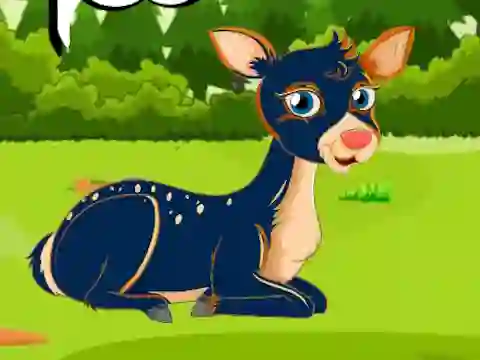Leikur Save Poisoned Affect Deer á netinu