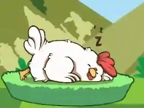 Leikur Awaken The Sleeping Hen á netinu