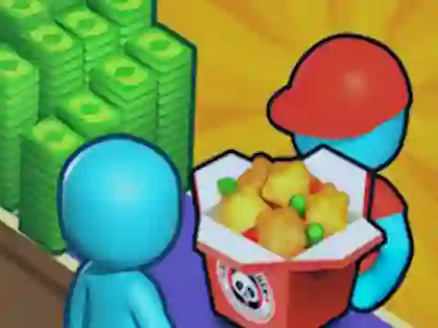Leikur Panda Kitchen: Idle Tycoon á netinu