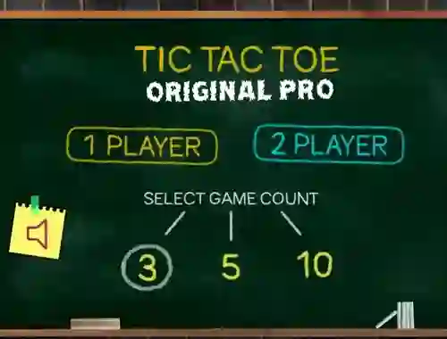 Leikur Tic Tac Toe Original Pro á netinu
