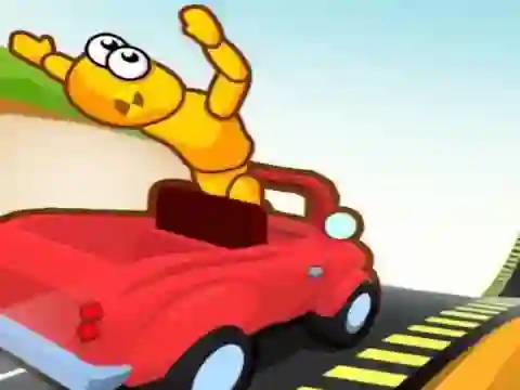 Leikur Downhill Car Ride: Crash Test á netinu
