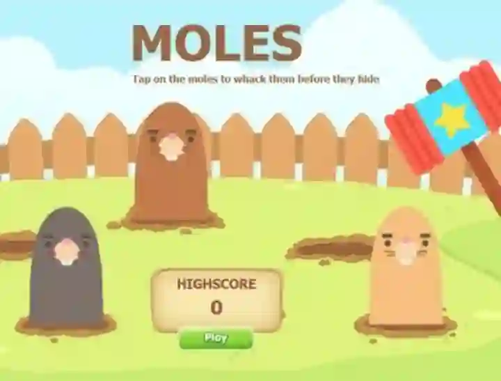 Leikur Moles á netinu